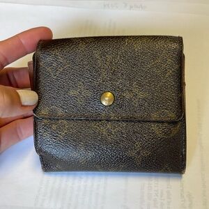 Authentic vintage folding women’s wallet